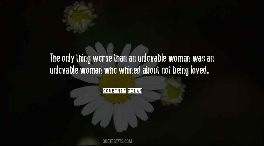 I Am Unlovable Quotes #804253