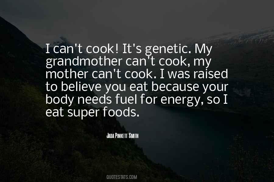 I Can Cook Quotes #6344