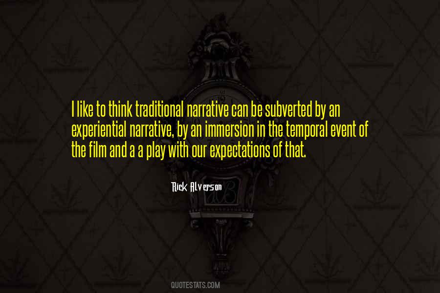 Quotes About Film Narrative #1074007