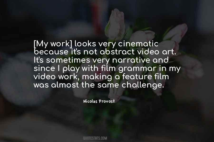 Quotes About Film Narrative #217140