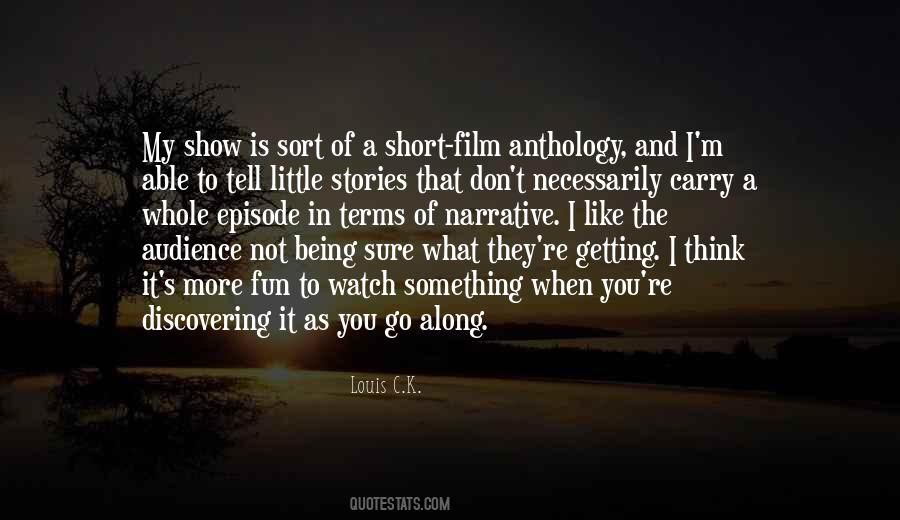 Quotes About Film Narrative #881674