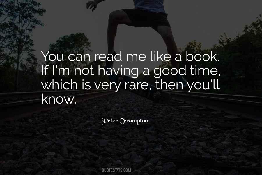 I Can Read You Like A Book Quotes #1206959
