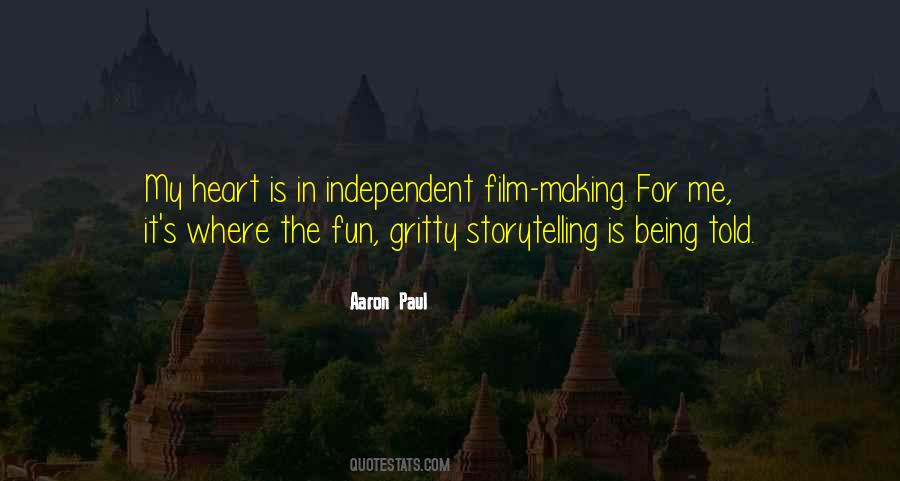 Quotes About Film Making #1167678
