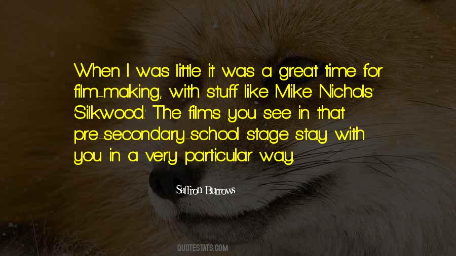 Quotes About Film Making #1273312