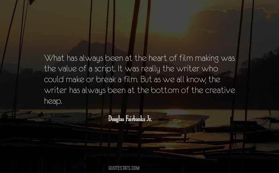 Quotes About Film Making #1725215
