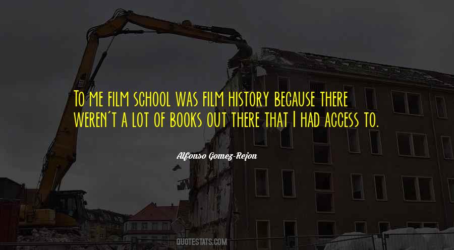Quotes About Film History #1309019