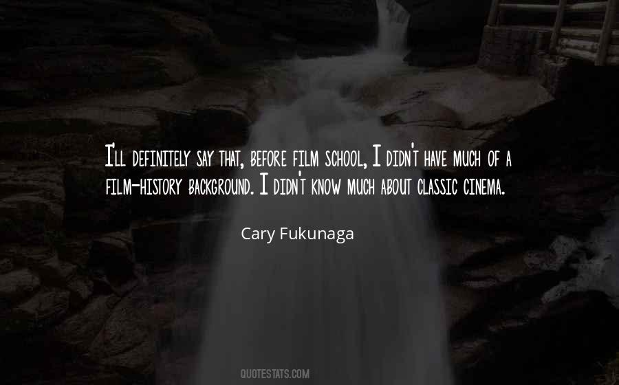 Quotes About Film History #1476090