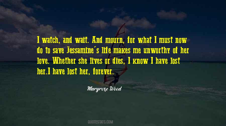 I Can Wait Forever Love Quotes #1032379