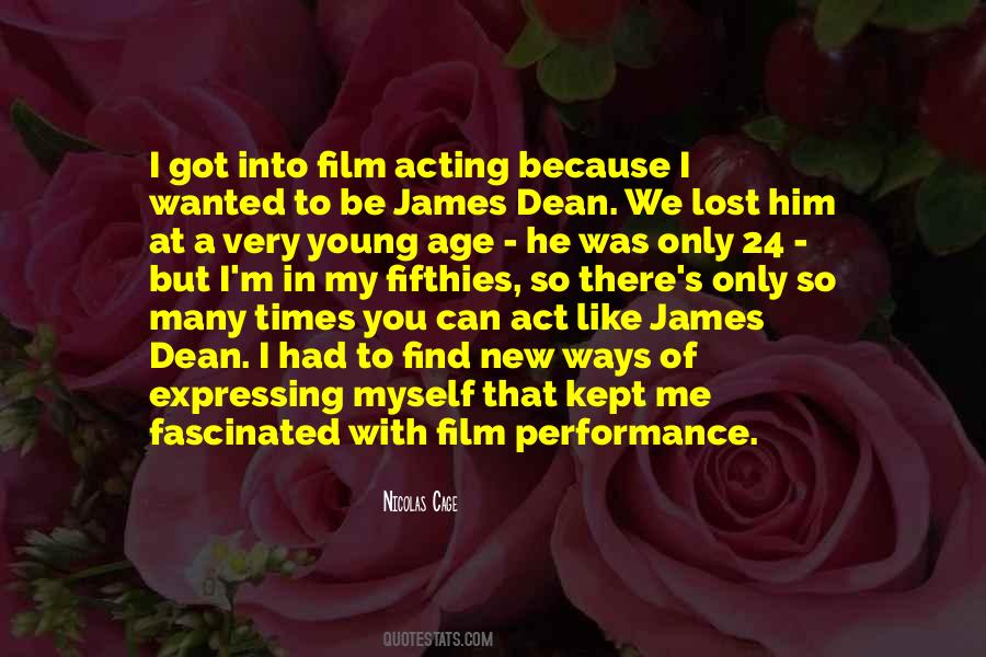 Quotes About Film Acting #1000741
