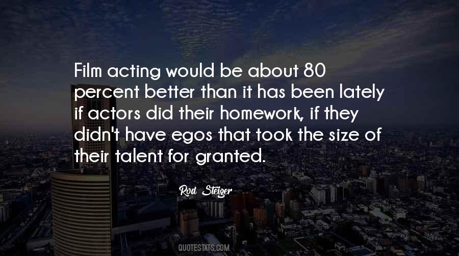 Quotes About Film Acting #1392020