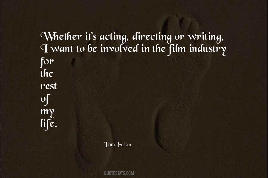 Quotes About Film Acting #143472