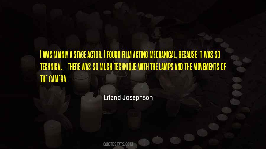 Quotes About Film Acting #1690331