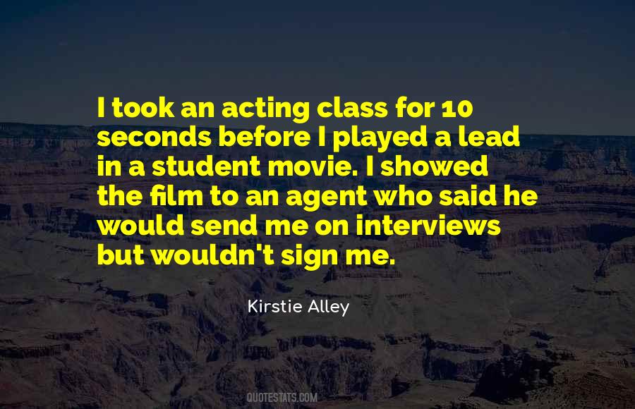 Quotes About Film Acting #378481
