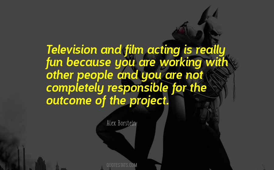 Quotes About Film Acting #477145