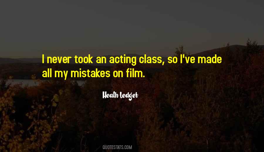 Quotes About Film Acting #563915