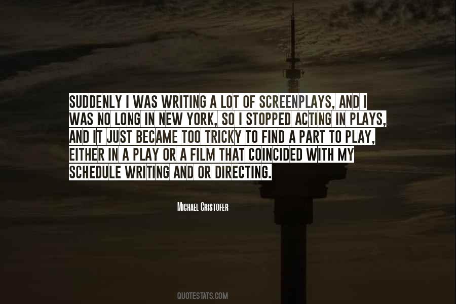 Quotes About Film Acting #656524