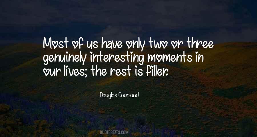 Quotes About Filler #102546