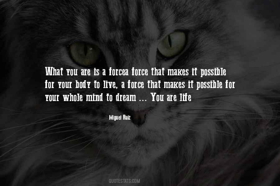 I Can't Force U To Love Me Quotes #77503