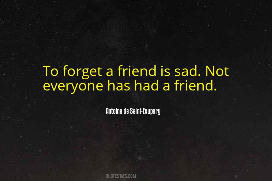 I Can't Forget You My Friend Quotes #184788