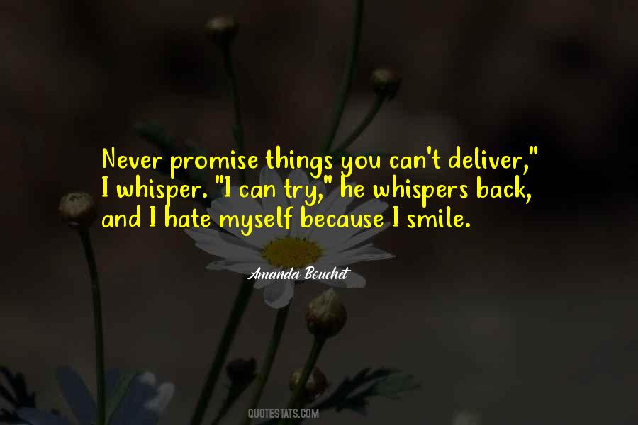 I Can't Promise You Quotes #1028354