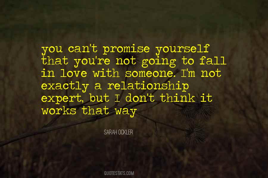 I Can't Promise You Quotes #584272