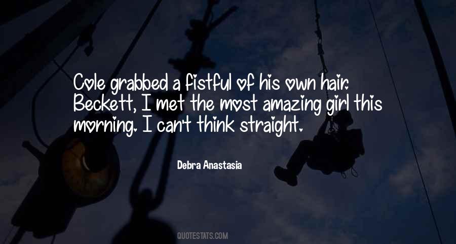 I Can't Think Straight Quotes #1220121