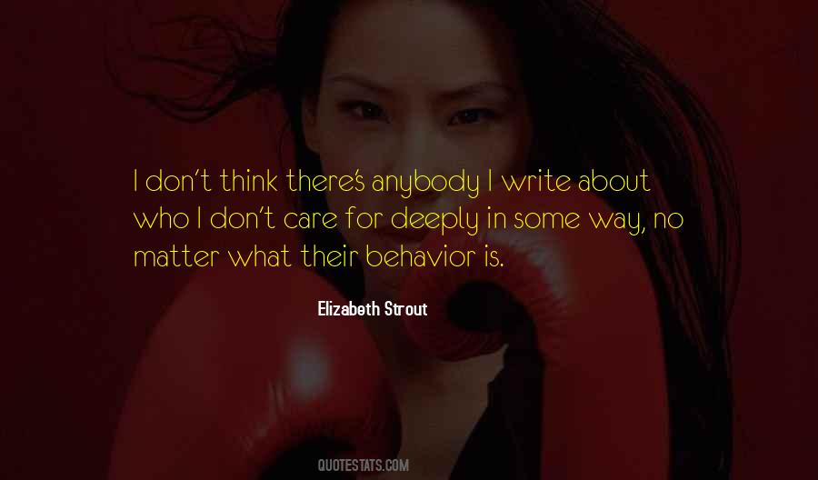 I Care Deeply About You Quotes #1090335