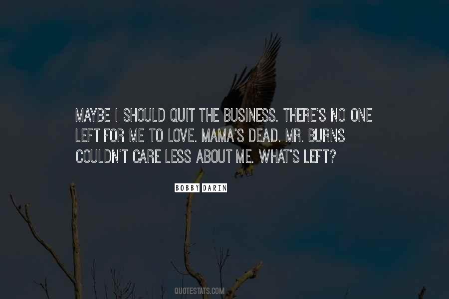 I Care Less Quotes #891545