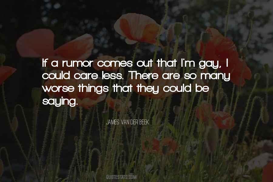 I Care Less Quotes #898051
