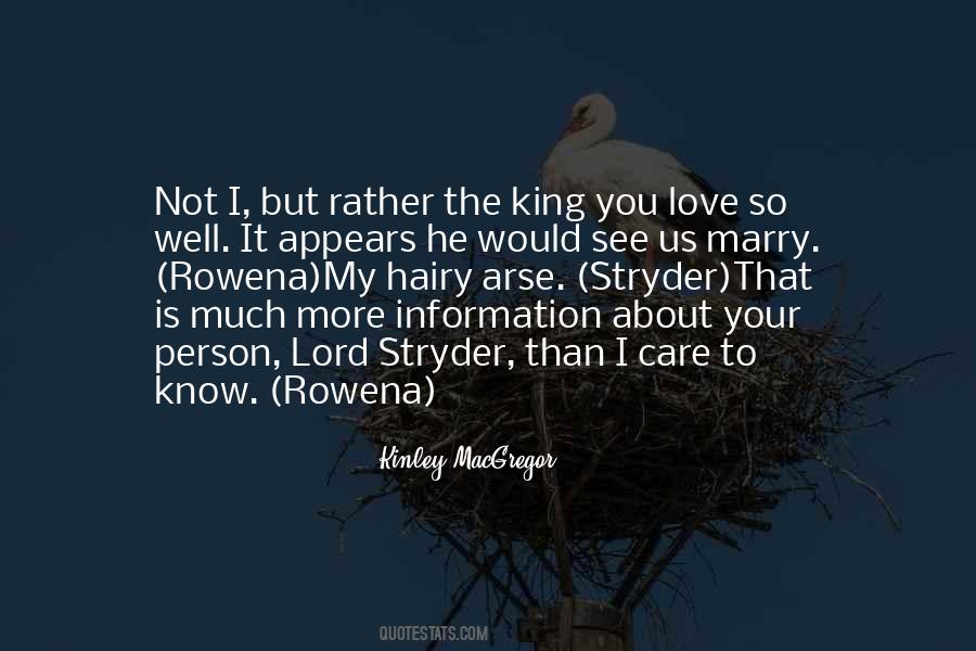 I Care More Than You Know Quotes #328305