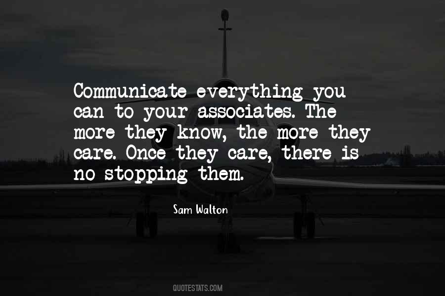 I Care More Than You Know Quotes #71169