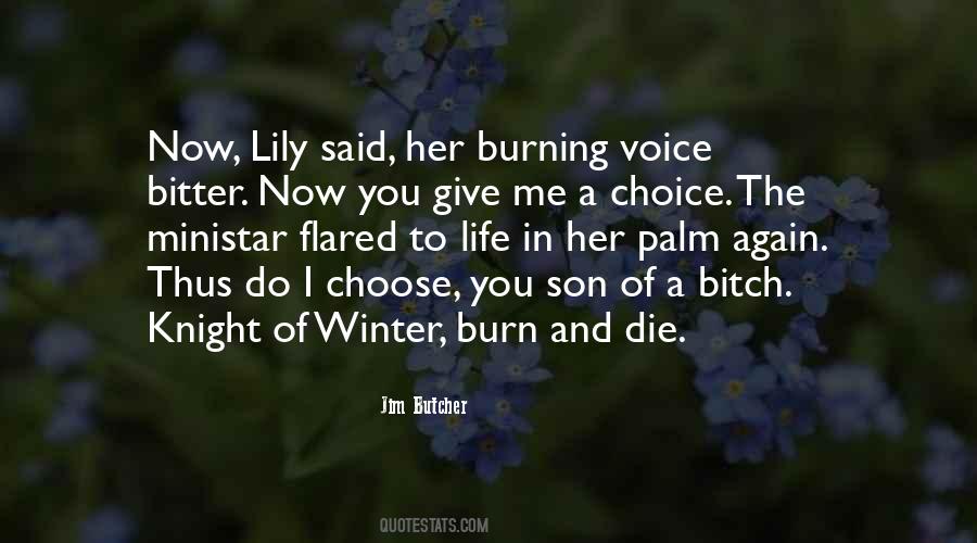 I Choose Her Quotes #1558261