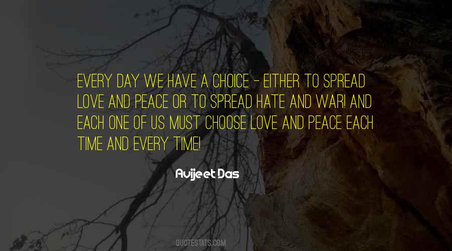 I Choose Peace Quotes #1062520