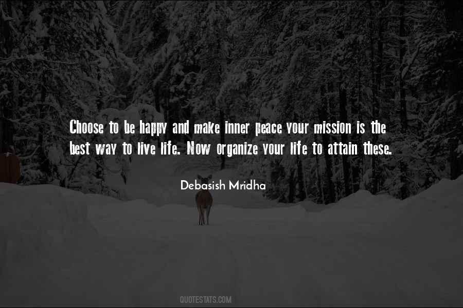 I Choose Peace Quotes #1548551