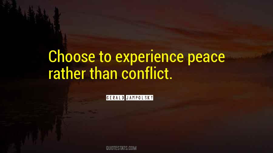 I Choose Peace Quotes #1675144
