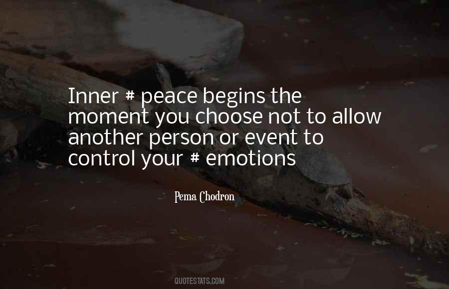 I Choose Peace Quotes #349525