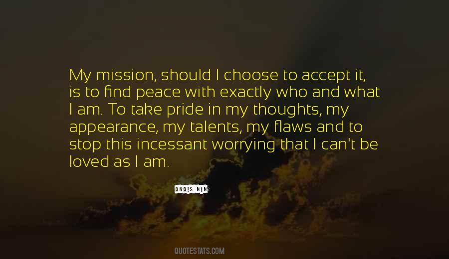 I Choose Peace Quotes #676040