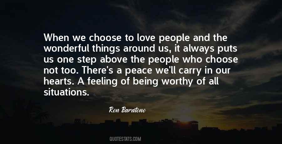 I Choose Peace Quotes #89523