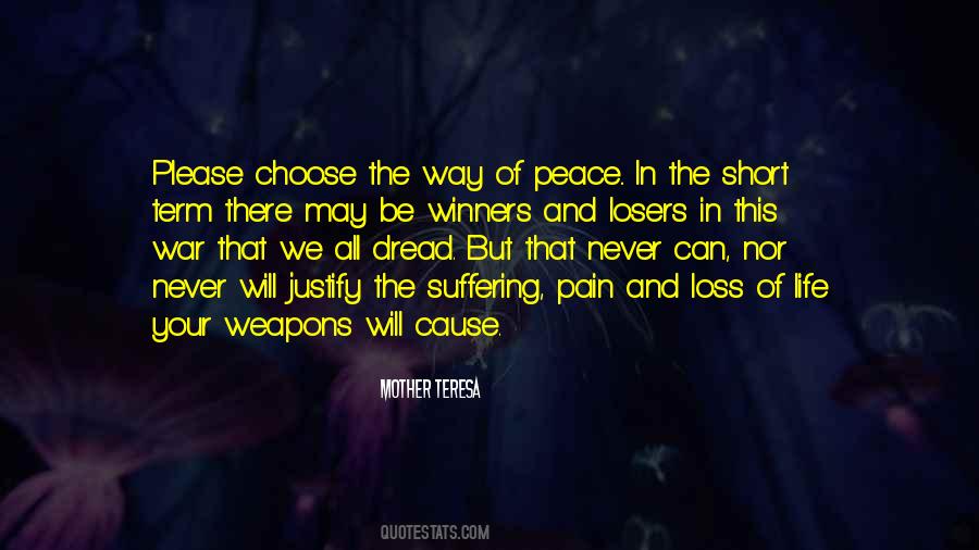 I Choose Peace Quotes #987708
