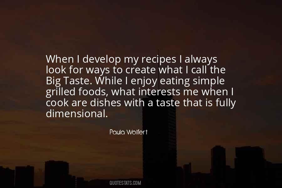 I Cook Quotes #1675425