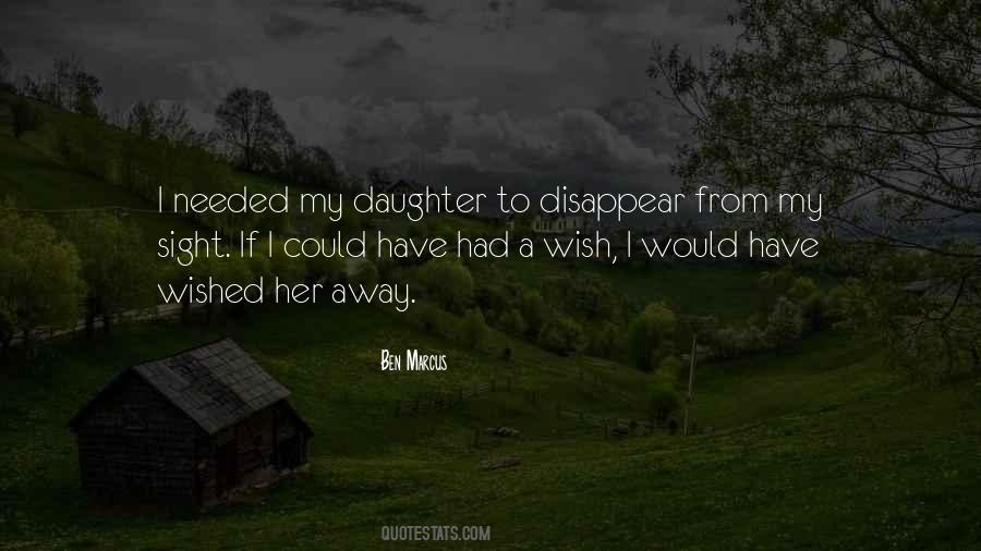 I Could Disappear Quotes #1124693