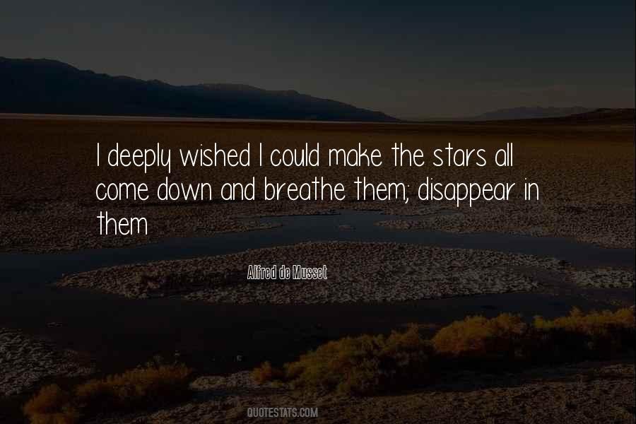 I Could Disappear Quotes #169793