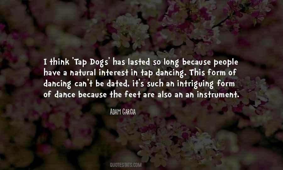 I Dance Because Quotes #102573