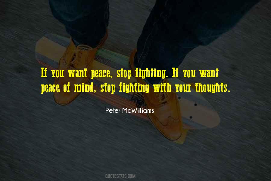 Quotes About Fighting Your Mind #901735