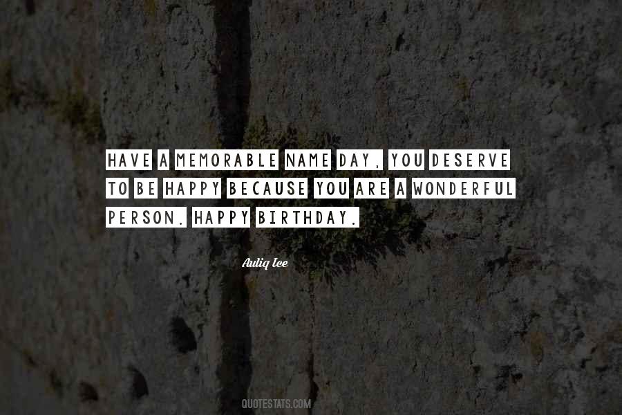 I Deserve To Be Happy Quotes #82308