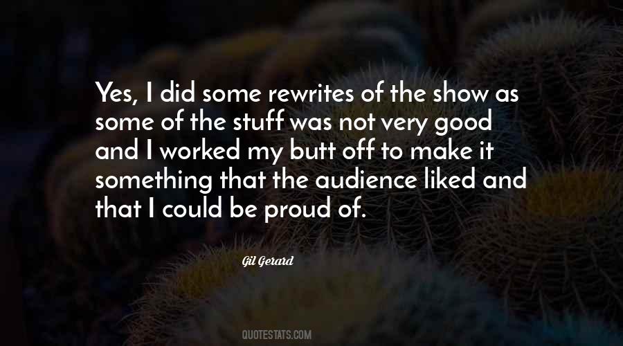 I Did Good Quotes #99940