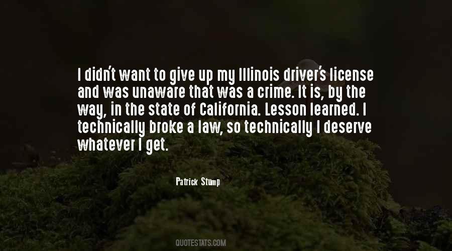 I Didn't Give Up Quotes #1440037