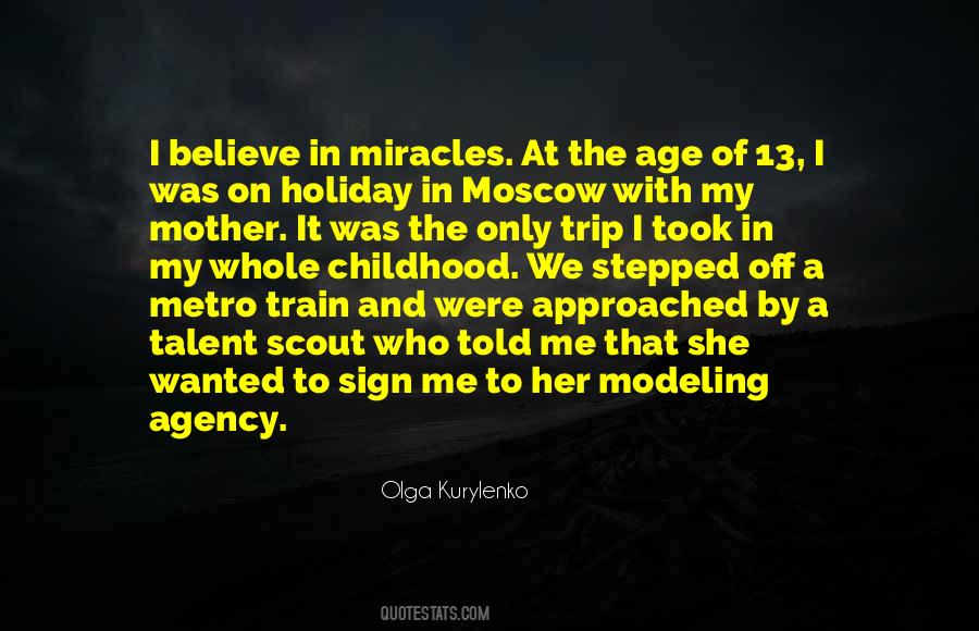 I Do Believe In Miracles Quotes #220439