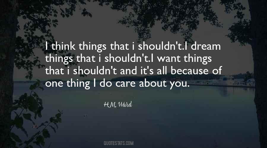 I Do Care About You Quotes #1506113