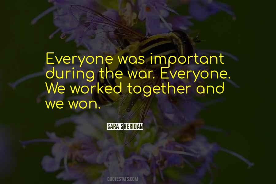 Quotes About Fighting Together #1684464